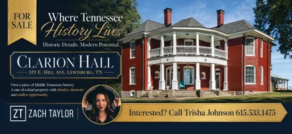 Clarion Hall: Real estate postcard design