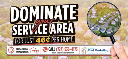 Wilson Print Marketing: Service-area marketing postcard design